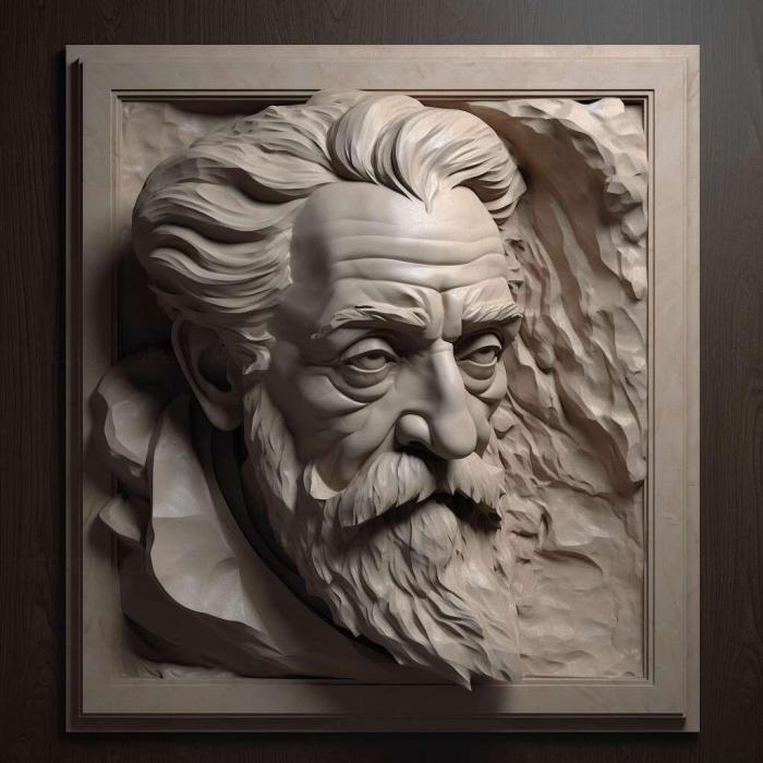 نموذج ثلاثي الأبعاد لآلة CNC 3D Art 